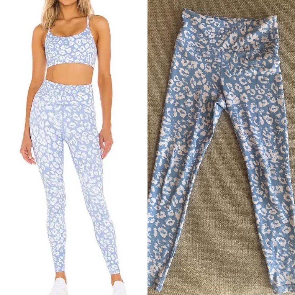 Lilybod Ellee Leggings in Snow Serenity Leopard